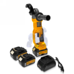 Polizor unghiular cu baterie.